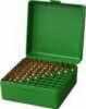 MTM Ammunition Box 100 Round Flip-Top 22-250 243 308 Win 220 Swift Green RM-100-10